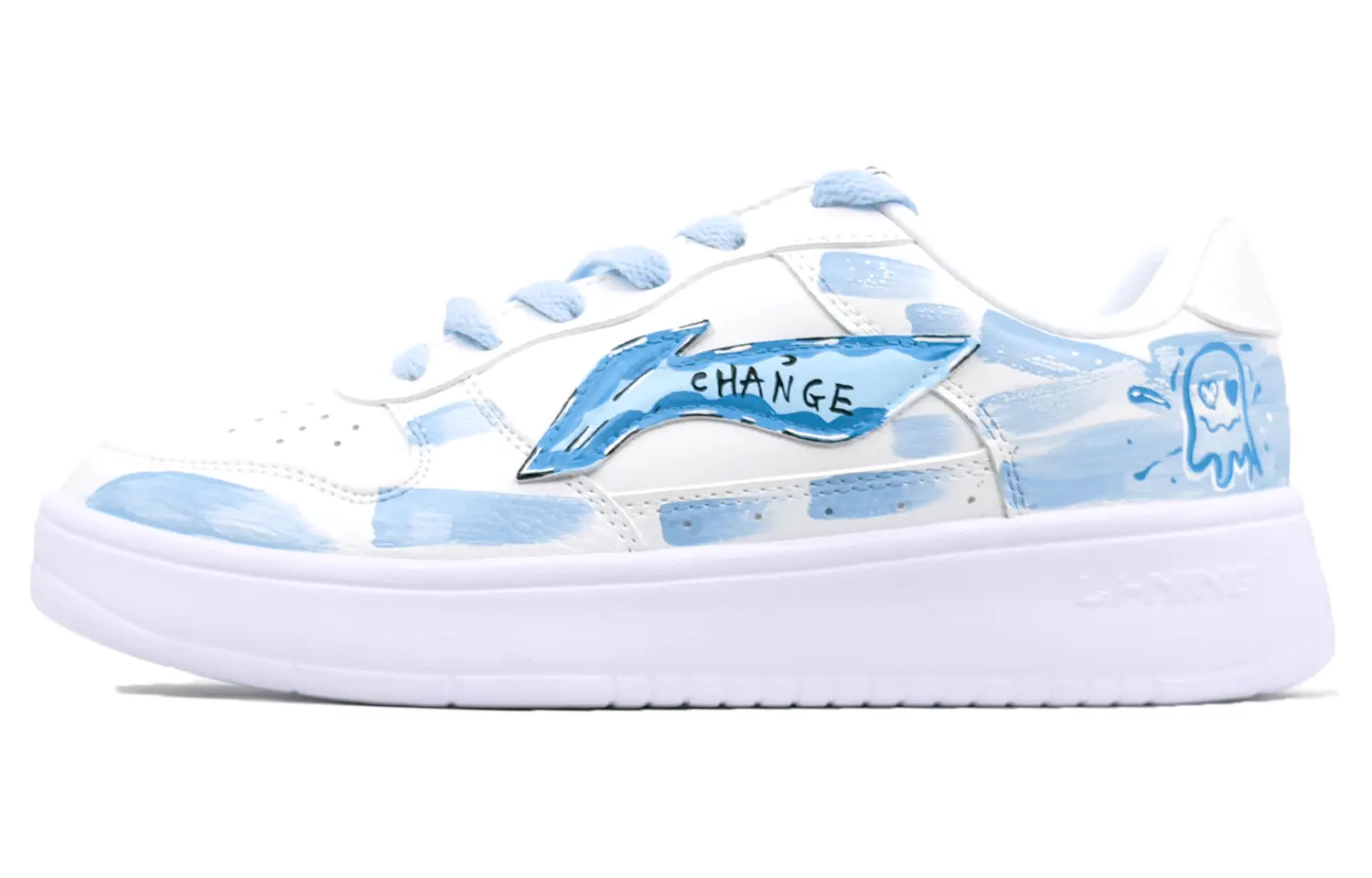 LINING Кроссовки для скейтбординга Pontoon Boats с амортизацией, износостойкие, мужские, небесно-голубые
LINING Кроссовки для скейтбординга Pontoon Boats с амортизацией, износостойкие, мужские, небесно-голубые