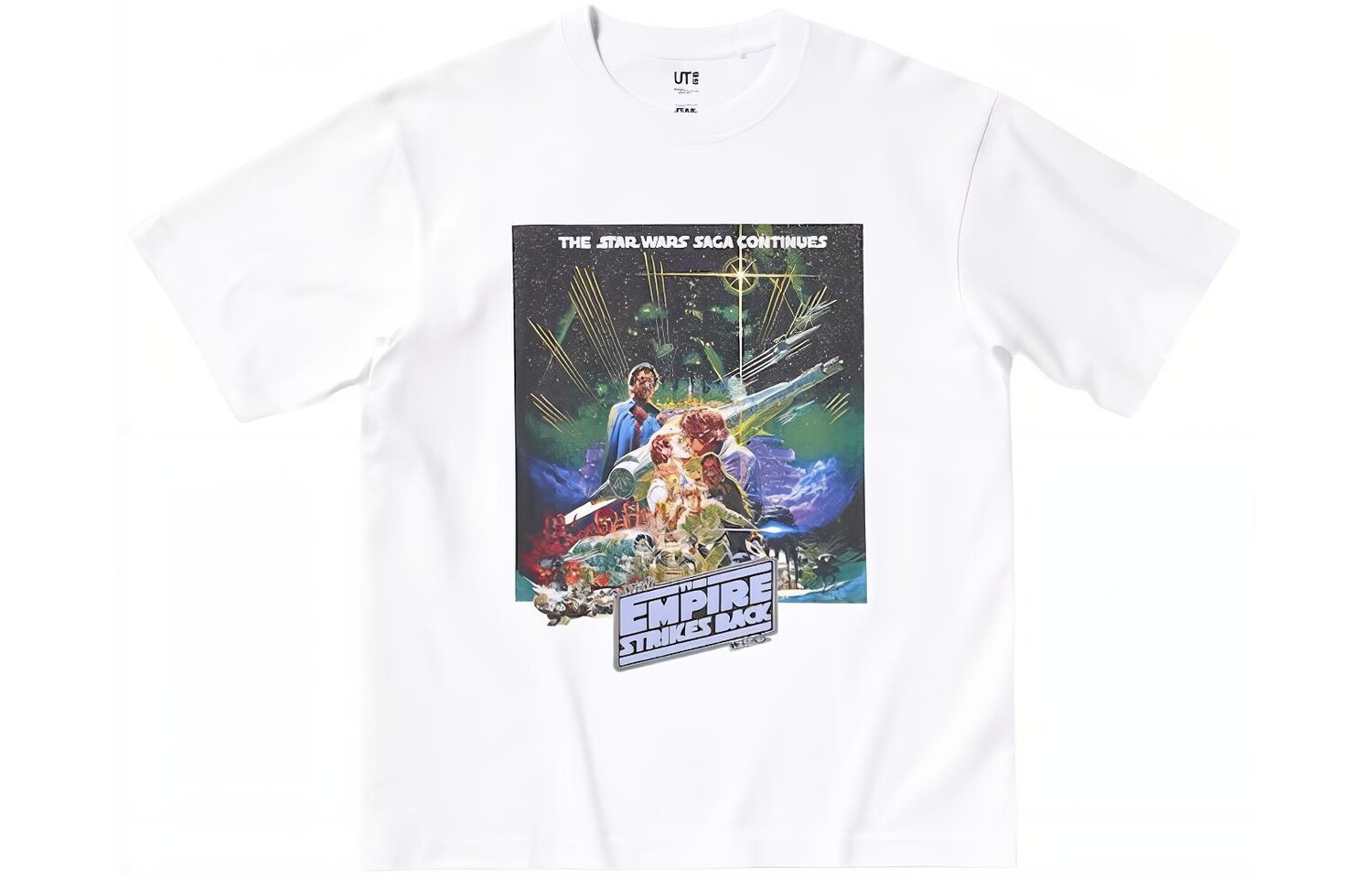 Футболка Star Wars X унисекс белая Uniqlo, белый
Футболка Star Wars X унисекс белая Uniqlo, белый