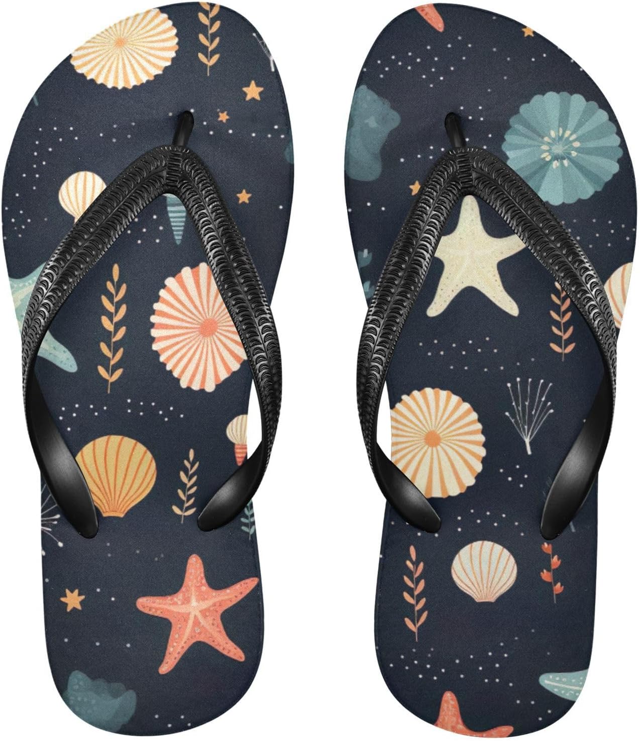 Пляжные летние сандалии Seashell Starfish для женщин и мужчин, шлепанцы для душа Kfbe
Пляжные летние сандалии Seashell Starfish для женщин и мужчин, шлепанцы для душа Kfbe