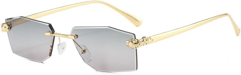 Мужские солнцезащитные очки без оправы из сплава, женские солнцезащитные очки без оправы с градиентным переходом, ретро-многоугольные солнцезащитные очки VFDHN, Golden Gray
Мужские солнцезащитные очки без оправы из сплава, женские солнцезащитные очки без оправы с градиентным переходом, ретро-многоугольные солнцезащитные очки VFDHN, Golden Gray