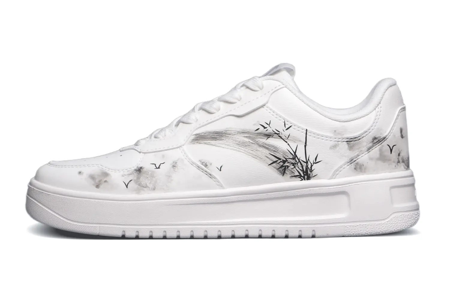 Антискользящие амортизирующие износостойкие низкие скейтерские кроссовки мужские бело-черные Anta Life Collection
Антискользящие амортизирующие износостойкие низкие скейтерские кроссовки мужские бело-черные Anta Life Collection