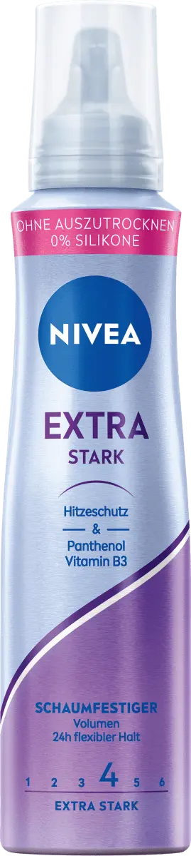 Мусс экстракрепкий 150 мл. NIVEA
Мусс экстракрепкий 150 мл. NIVEA