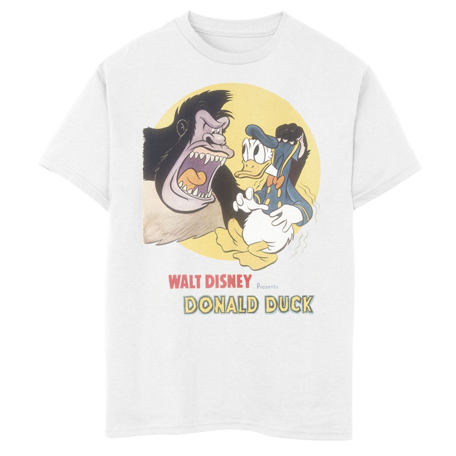 Футболка с рисунком «Дональд Дак и горилла» для мальчиков 8–20 лет Disney's «Микки и друзья» Disney, белый
Футболка с рисунком «Дональд Дак и горилла» для мальчиков 8–20 лет Disney's «Микки и друзья» Disney, белый