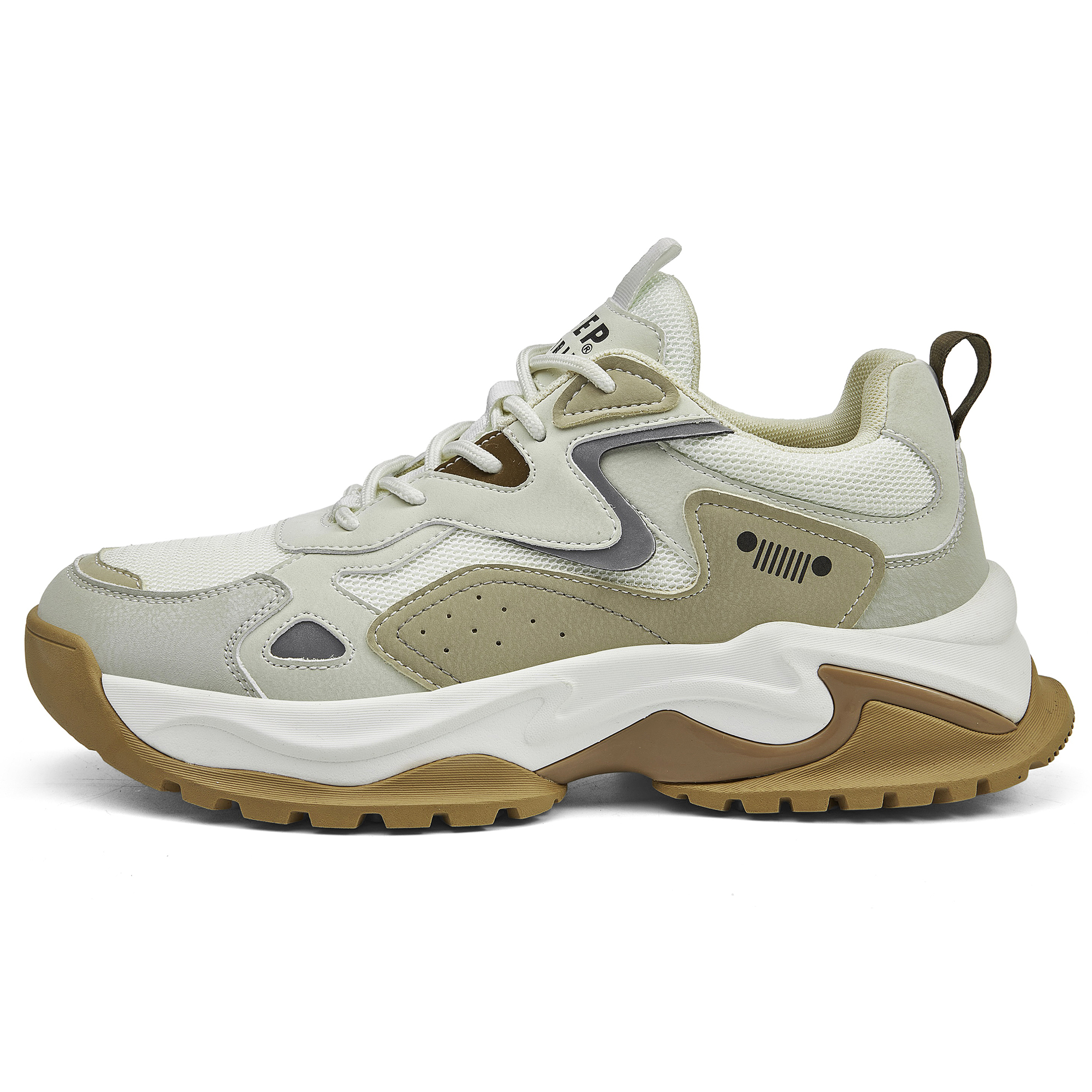 JEEP SPIRIT Низкие массивные кроссовки мужские Shuffleboard белого цвета
JEEP SPIRIT Низкие массивные кроссовки мужские Shuffleboard белого цвета