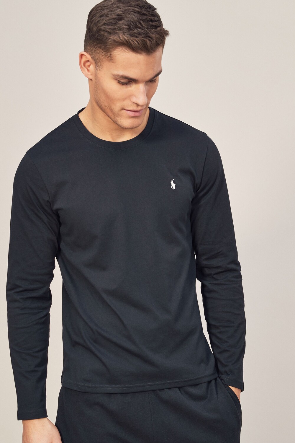 Блузка-поло с длинными рукавами и круглым вырезом Ralph Lauren Polo Ralph Lauren, черный
Блузка-поло с длинными рукавами и круглым вырезом Ralph Lauren Polo Ralph Lauren, черный