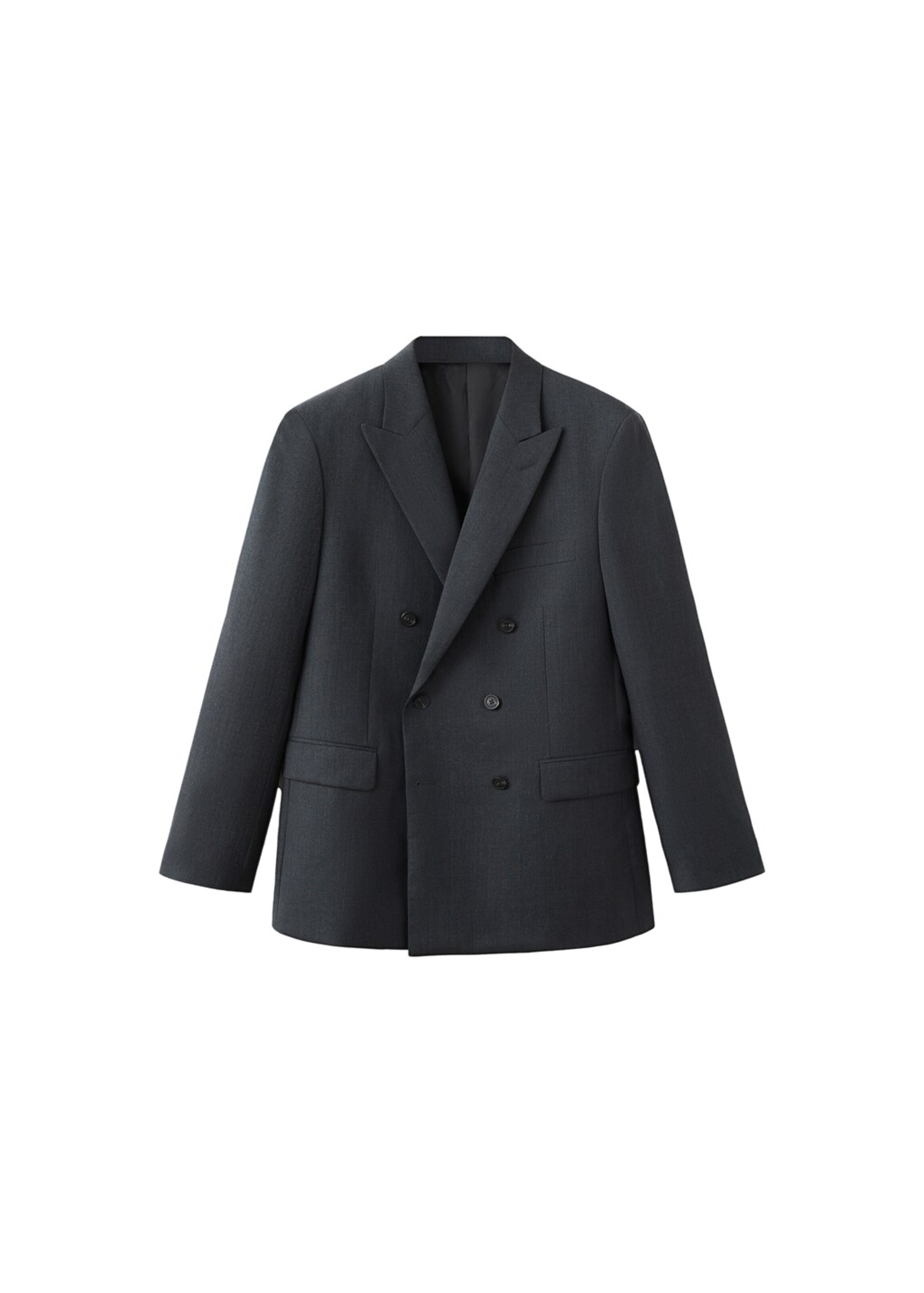 MANGO MAN Пиджак 'Turinc' антрацитового цвета, Regular fit
MANGO MAN Пиджак 'Turinc' антрацитового цвета, Regular fit