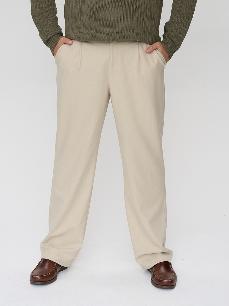 Широкие брюки Dxnmxrk DXGais, песочный
Широкие брюки Dxnmxrk DXGais, песочный