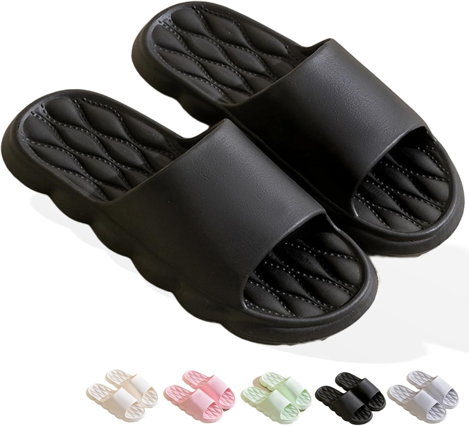 Тапочки Cloud для женщин и мужчин, удобные, легкие, мягкие, как подушечки, для ванной комнаты и душа, сандалии Cloud с открытым носком на платформе, обувь для дома и улицы, пляжные сандалии, летняя обувь Iwhgrmp, черный
Тапочки Cloud для женщин и мужчин, удобные, легкие, мягкие, как подушечки, для ванной комнаты и душа, сандалии Cloud с открытым носком на платформе, обувь для дома и улицы, пляжные сандалии, летняя обувь Iwhgrmp, черный