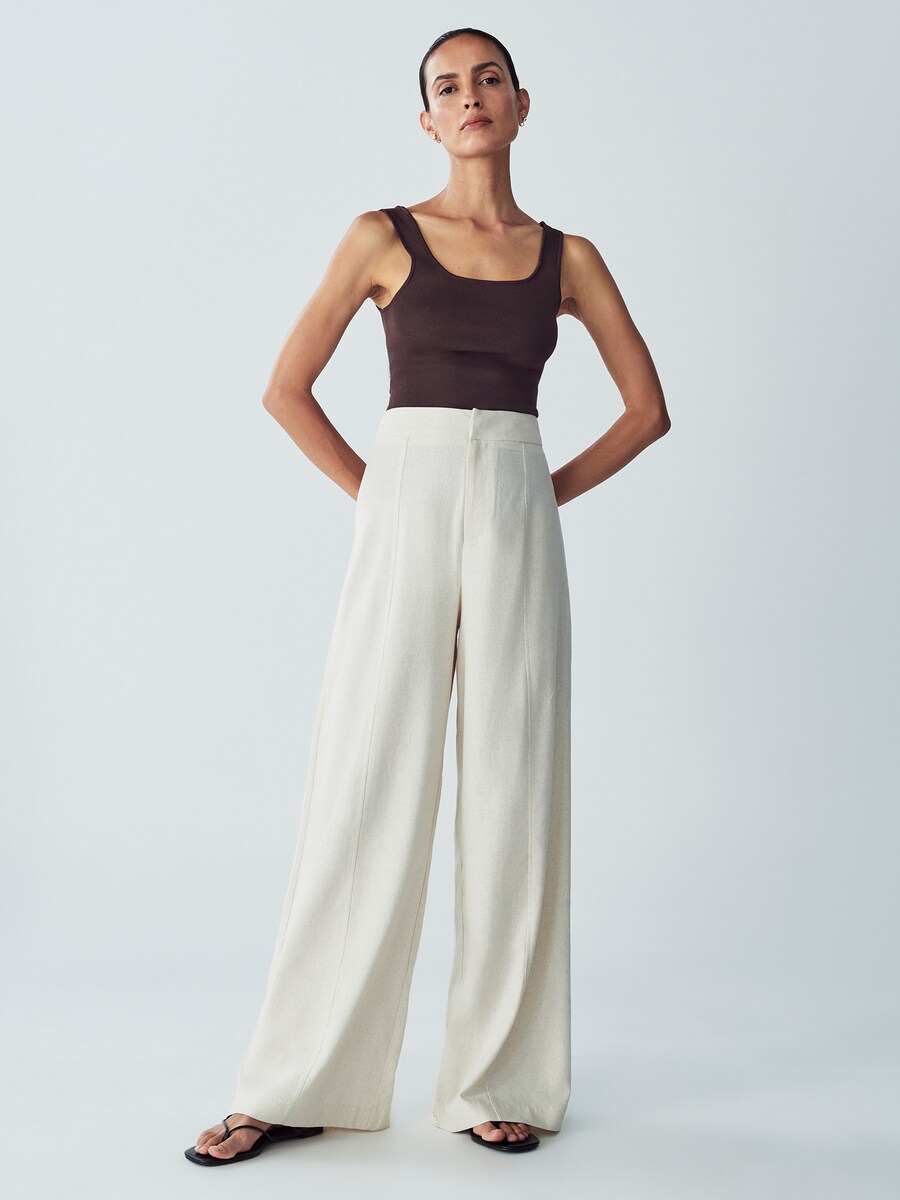 Широкие брюки Willa Dayton, кремовый
Широкие брюки Willa Dayton, кремовый