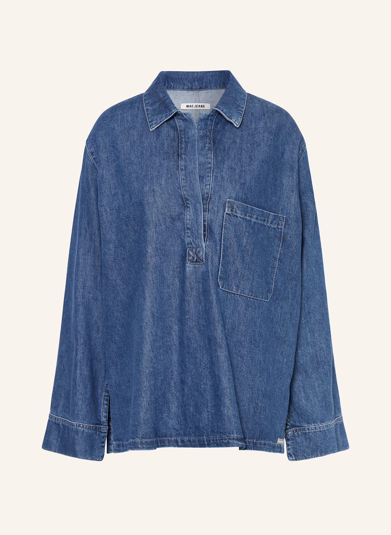 Джинсовая блузка Mac, синий
Джинсовая блузка Mac, синий