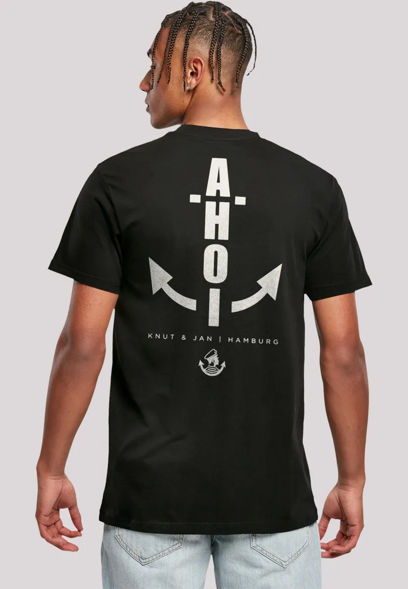 F4NT4STIC Футболка "AHOI Knut & Jan Hamburg", принт, черный
F4NT4STIC Футболка "AHOI Knut & Jan Hamburg", принт, черный