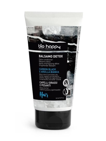 Детоксицирующий кондиционер для волос с углем и белой глиной 150мл Bio Happy Detox Conditioner
Детоксицирующий кондиционер для волос с углем и белой глиной 150мл Bio Happy Detox Conditioner