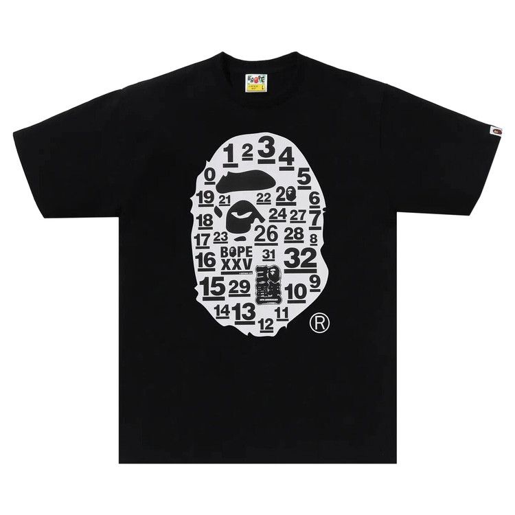 Футболка BAPE A Bathing Ape 32nd Anniversary Big Ape Head Tee, Black
Футболка BAPE A Bathing Ape 32nd Anniversary Big Ape Head Tee, Black