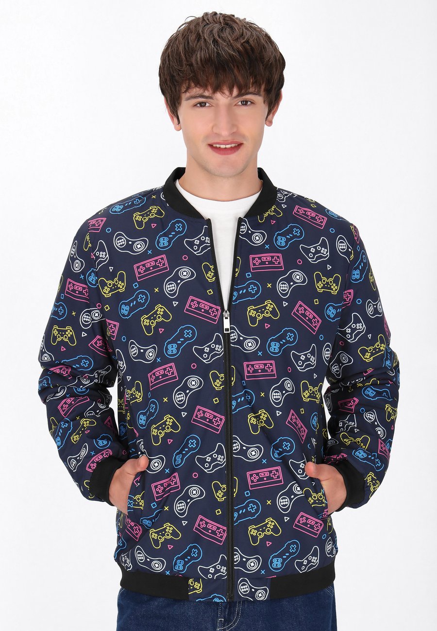 Куртка Mo Bomber Jacket, Black Multicolor/Blue
Куртка Mo Bomber Jacket, Black Multicolor/Blue