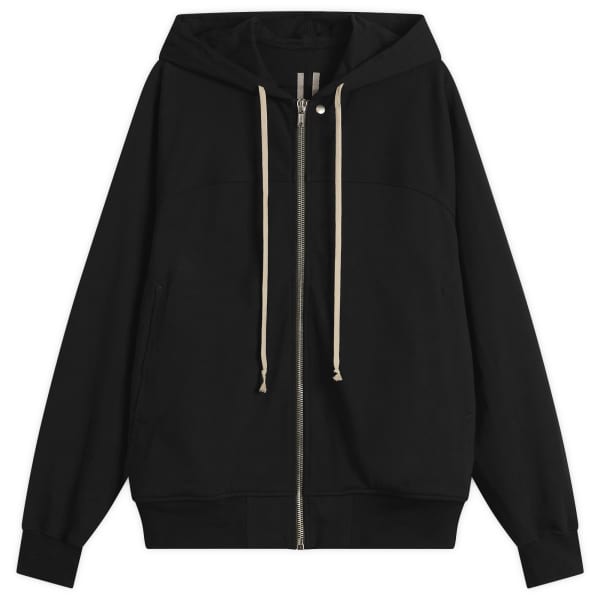 Толстовка на молнии Rick Owens, черный
Толстовка на молнии Rick Owens, черный