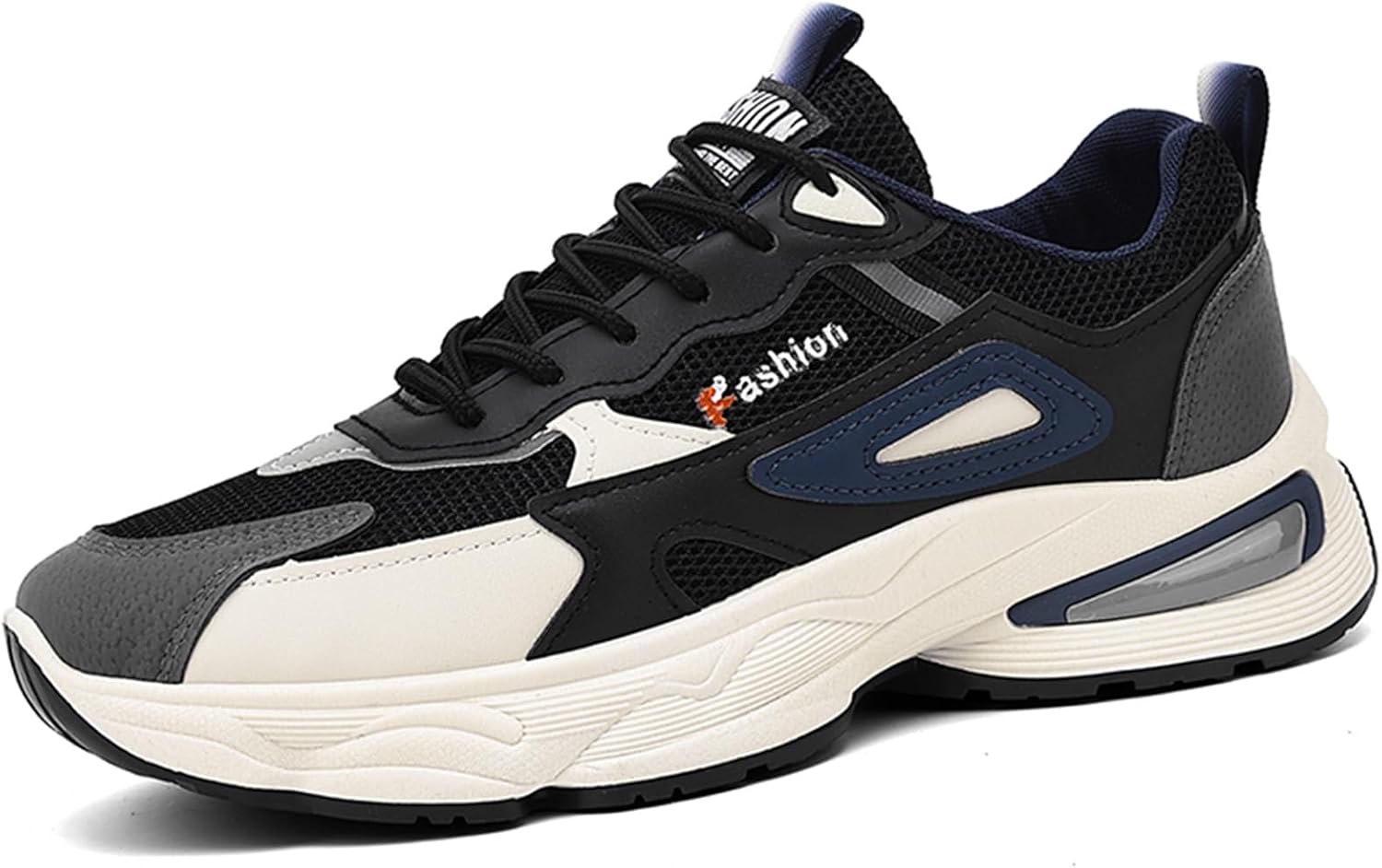 Кроссовки для мужчин, летняя уличная износостойкая повседневная спортивная обувь для скейтборда, модные дышащие сетчатые туфли Generic, черный
Кроссовки для мужчин, летняя уличная износостойкая повседневная спортивная обувь для скейтборда, модные дышащие сетчатые туфли Generic, черный