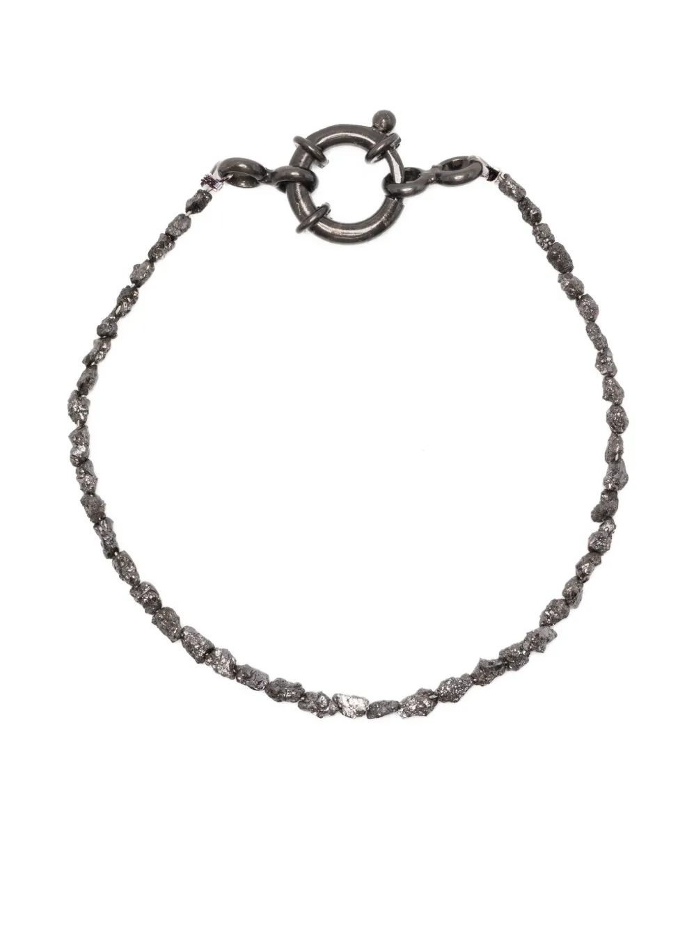 Браслет с родиевым покрытием и бриллиантами KUNDO, черный
Браслет с родиевым покрытием и бриллиантами KUNDO, черный