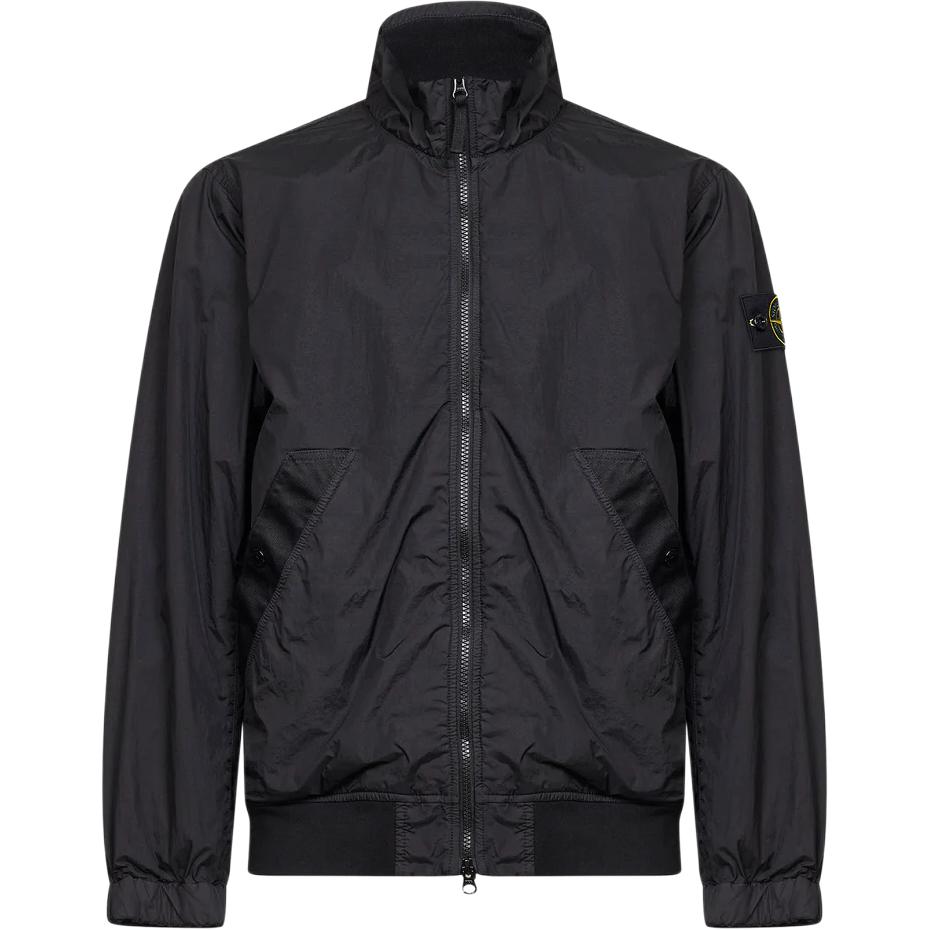 Куртка с ребристой отделкой и нашивкой STONE ISLAND, черный
Куртка с ребристой отделкой и нашивкой STONE ISLAND, черный