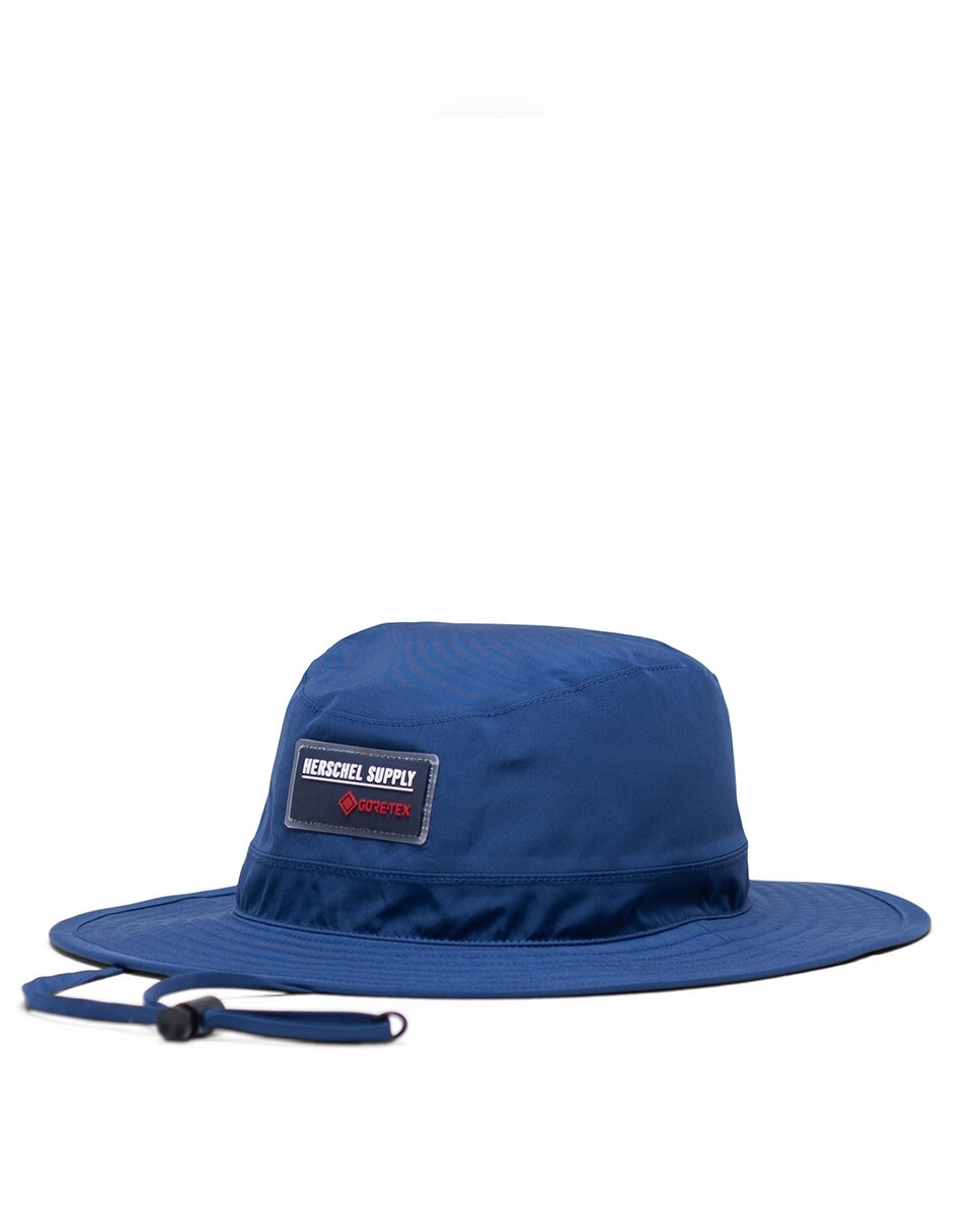 Рыбацкая шапка унисекс из синей ткани Herschel, синий
Рыбацкая шапка унисекс из синей ткани Herschel, синий