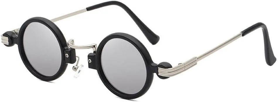 Винтажные маленькие круглые солнцезащитные очки в стиле стимпанк для мужчин, роскошные модные солнцезащитные очки в стиле панк для мужчин, SUN667 Generic, Blacksliver
Винтажные маленькие круглые солнцезащитные очки в стиле стимпанк для мужчин, роскошные модные солнцезащитные очки в стиле панк для мужчин, SUN667 Generic, Blacksliver