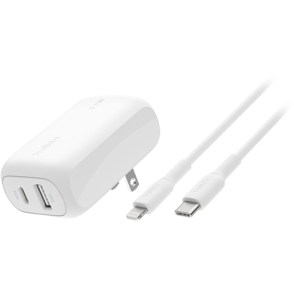 Зарядное устройство Belkin BoostCharge 42W 2-Port USB Wall Charger WCB009DQ1MWH-B5
Зарядное устройство Belkin BoostCharge 42W 2-Port USB Wall Charger WCB009DQ1MWH-B5