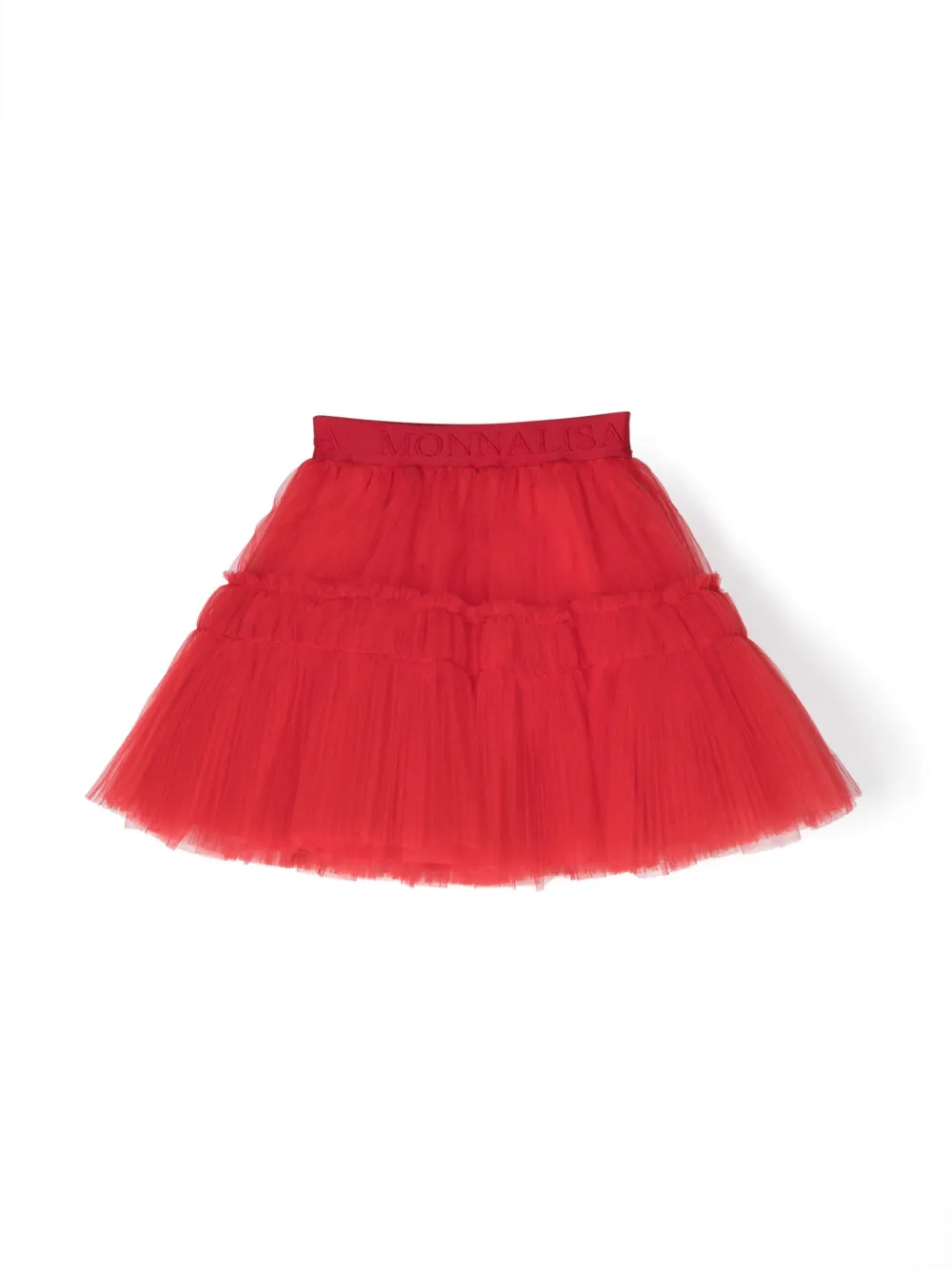 Расклешенная юбка из тюля Monnalisa, красный
Расклешенная юбка из тюля Monnalisa, красный