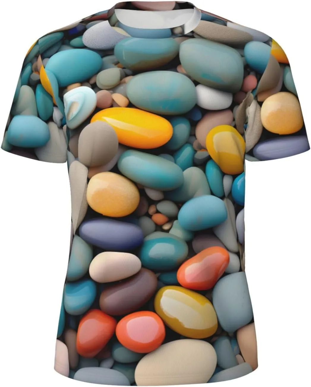 Футболка мужская Beach Colored Pebbles Print, летняя, дышащая MyPiky
Футболка мужская Beach Colored Pebbles Print, летняя, дышащая MyPiky