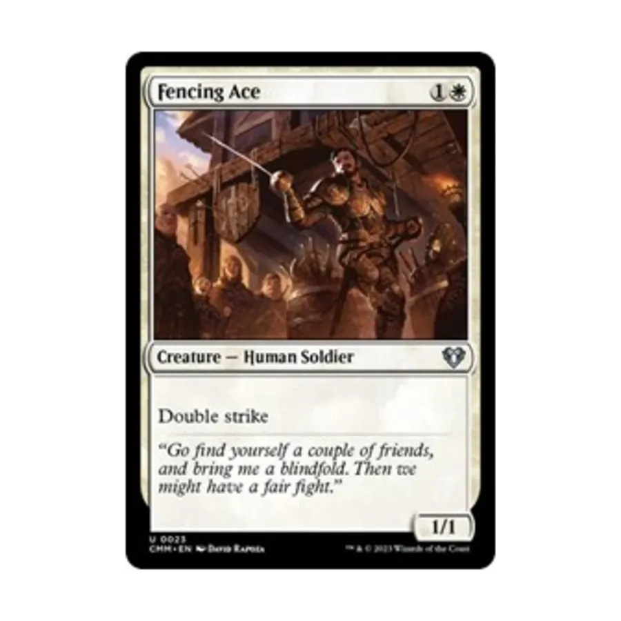 CCG Мастер фехтования (U), MTG - Commander Masters
CCG Мастер фехтования (U), MTG - Commander Masters