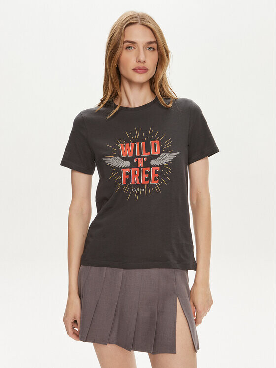 Футболка стандартного кроя Only, черный
Футболка стандартного кроя Only, черный