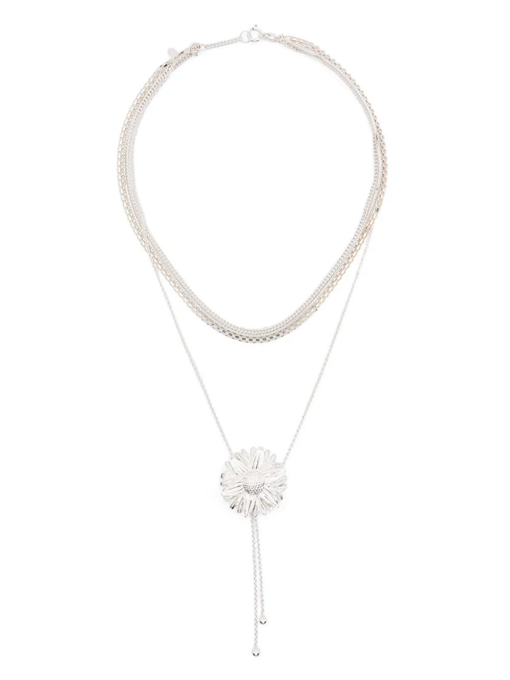 Многослойное ожерелье «Ромашки» Wouters & Hendrix, серебяный
Многослойное ожерелье «Ромашки» Wouters & Hendrix, серебяный