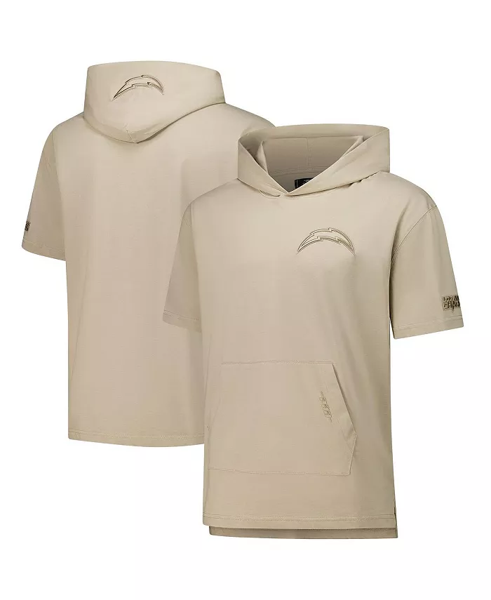 Мужская бежевая толстовка с капюшоном и коротким рукавом Los Angeles Chargers Neutrals Capsule Pro Standard
Мужская бежевая толстовка с капюшоном и коротким рукавом Los Angeles Chargers Neutrals Capsule Pro Standard