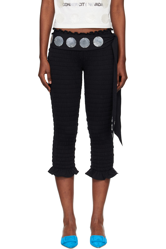 Брюки-Капри с присборенной отделкой Conner Ives, черный
Брюки-Капри с присборенной отделкой Conner Ives, черный