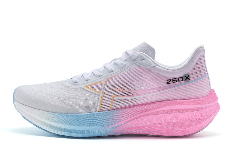 Кроссовки женские 260x с низким верхом Sail White/флуоресцентный вишнево-розовый Xtep
Кроссовки женские 260x с низким верхом Sail White/флуоресцентный вишнево-розовый Xtep