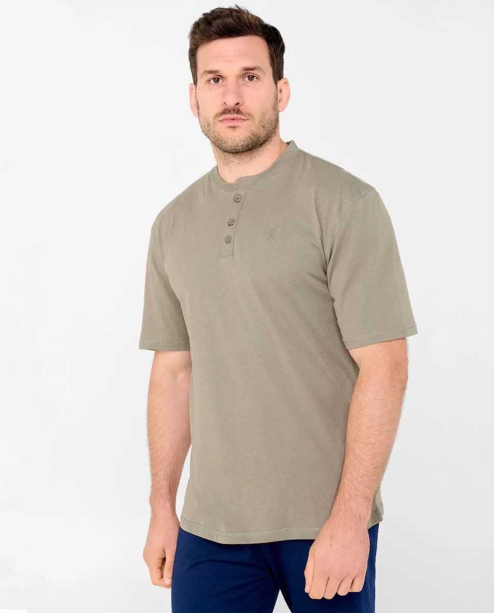 Мужская зеленая трикотажная короткая пижамная рубашка El Búho Nocturno, зеленый
Мужская зеленая трикотажная короткая пижамная рубашка El Búho Nocturno, зеленый