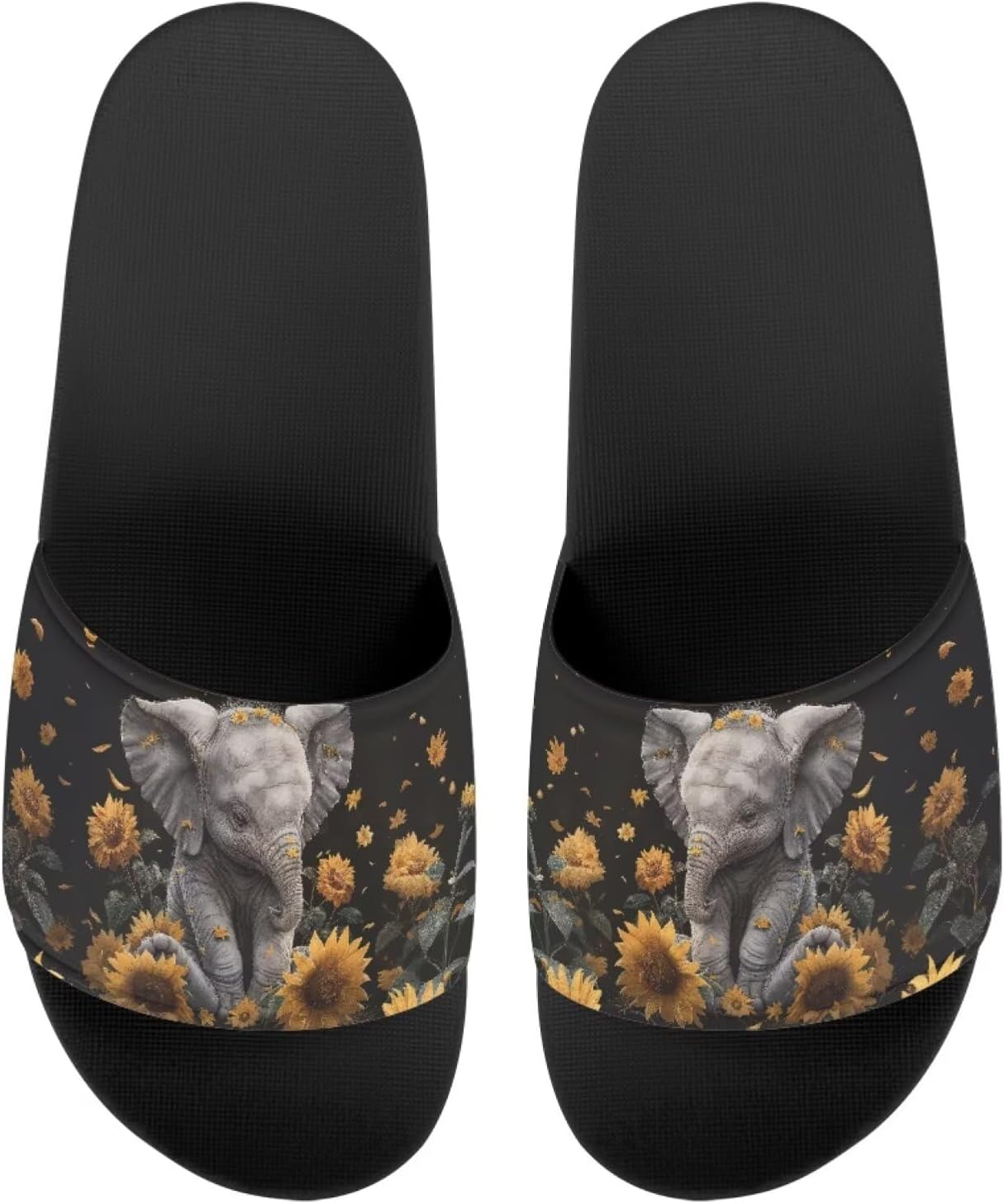 Сандалии «Подсолнух» для широкой стопы, модные шлепанцы с нескользящей подошвой из ЭВА, легкие, повседневные Getelinseng, Sunflower Elephant
Сандалии «Подсолнух» для широкой стопы, модные шлепанцы с нескользящей подошвой из ЭВА, легкие, повседневные Getelinseng, Sunflower Elephant