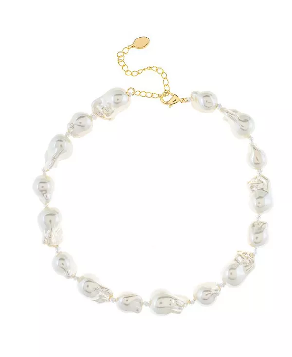 Ожерелье-Воротник из жемчуга в стиле барокко Rivka Friedman, white
Ожерелье-Воротник из жемчуга в стиле барокко Rivka Friedman, white