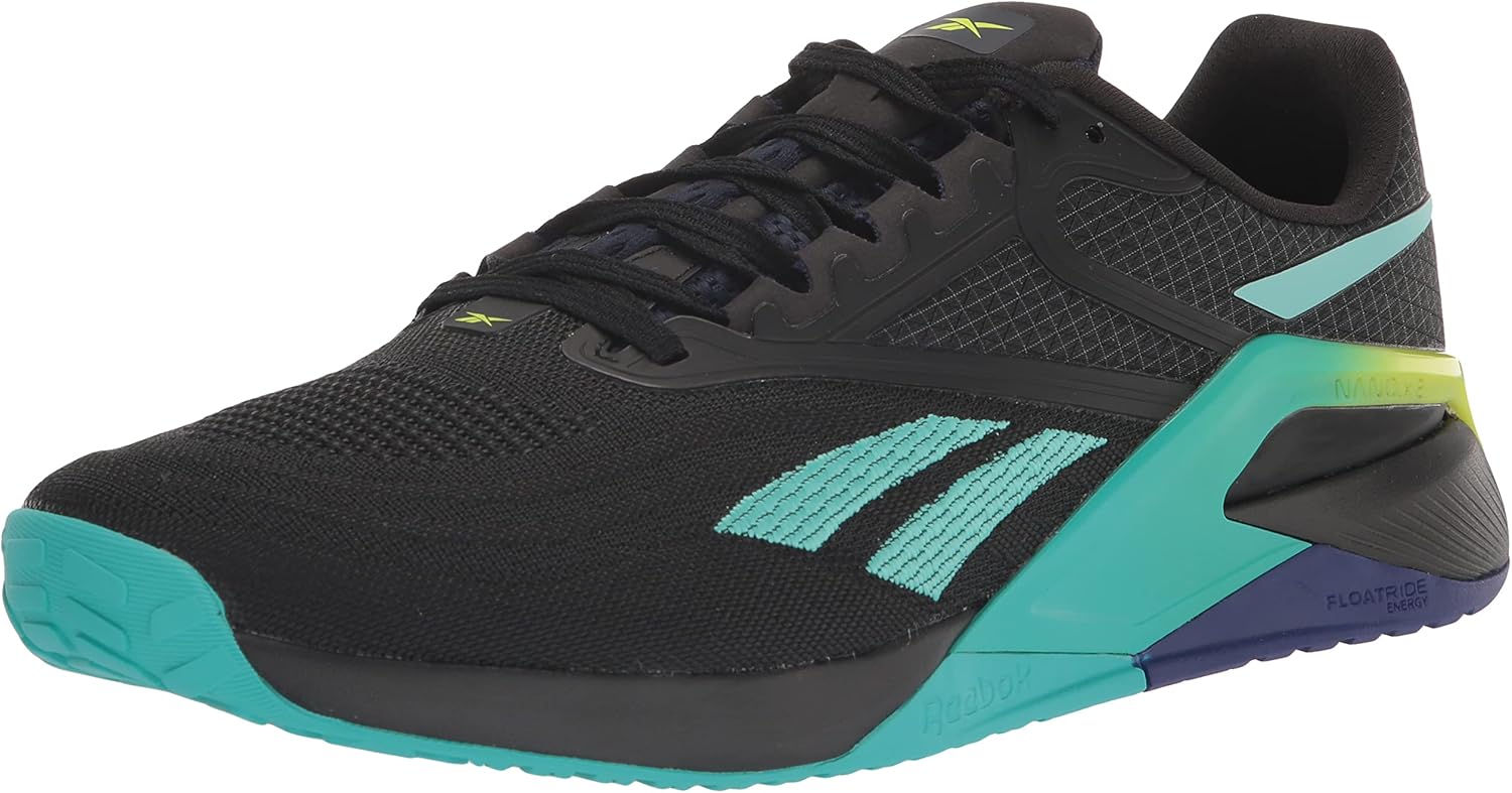 Мужские кроссовки для зала Reebok Nano X2, черный/бирюзовый
Мужские кроссовки для зала Reebok Nano X2, черный/бирюзовый