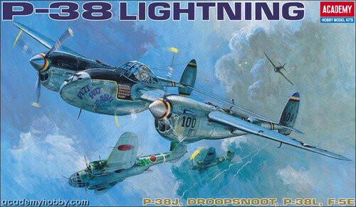 Комплект модели P38 Lightning P38J Academy
Комплект модели P38 Lightning P38J Academy