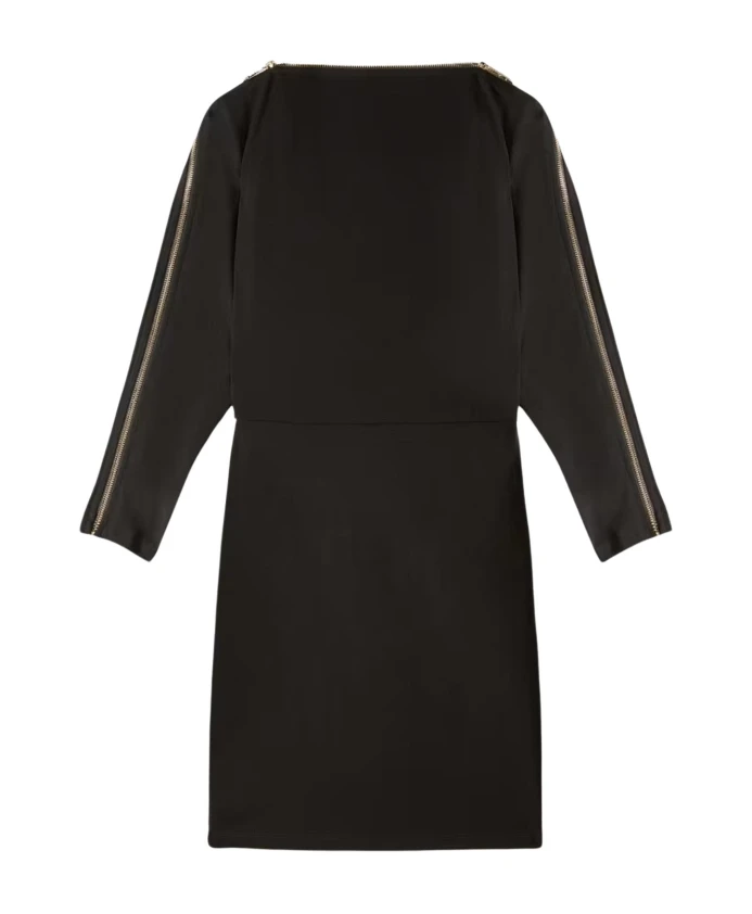 Черное мини-платье с застежкой-молнией по всей длине. Patrizia Pepe, черный
Черное мини-платье с застежкой-молнией по всей длине. Patrizia Pepe, черный