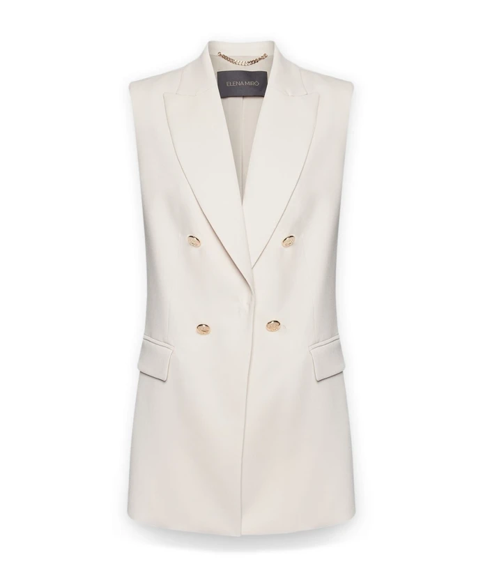 Блейзер без рукавов Elena Mirã², белый
Блейзер без рукавов Elena Mirã², белый