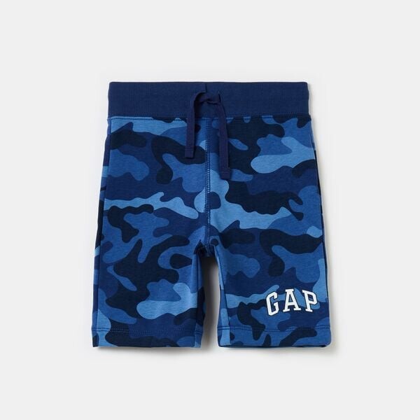 Камуфляжные флисовые шорты с логотипом Gap, синий
Камуфляжные флисовые шорты с логотипом Gap, синий