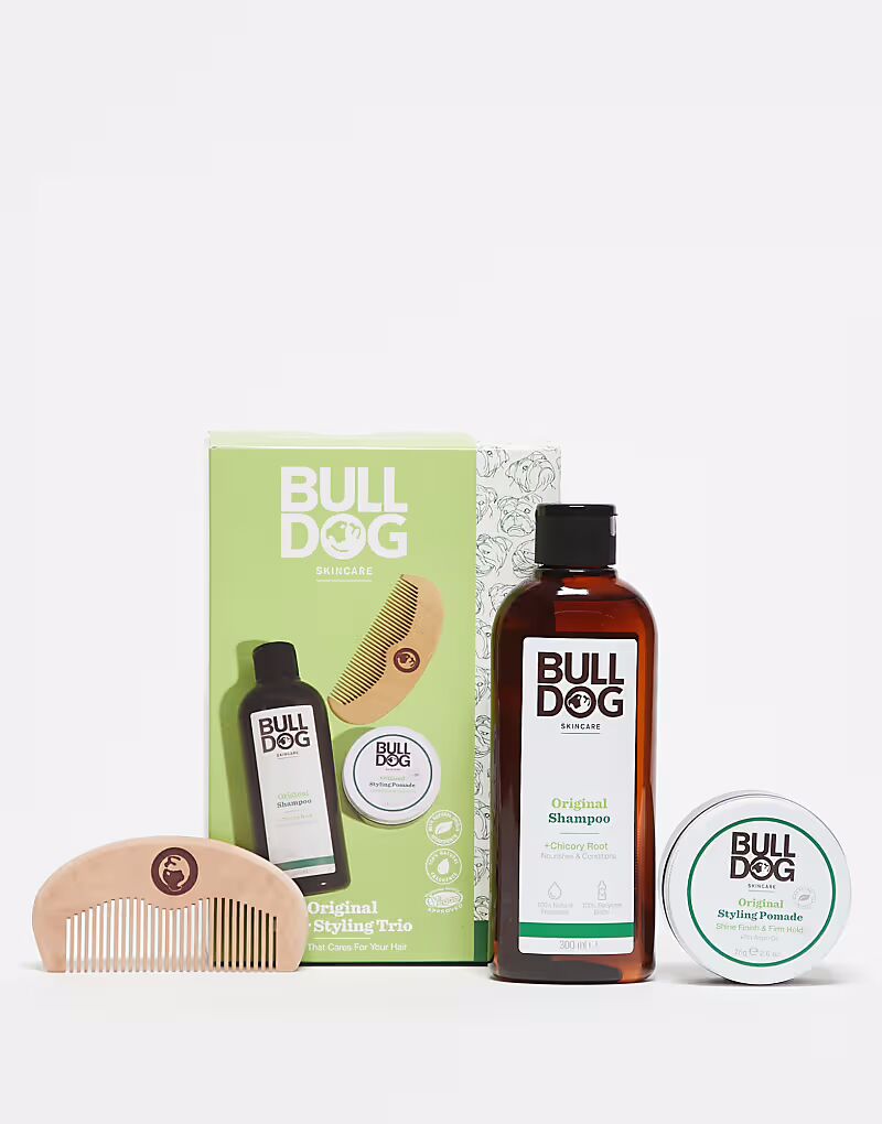 Подарочный набор для укладки волос Hair Styling Trio Bulldog
Подарочный набор для укладки волос Hair Styling Trio Bulldog