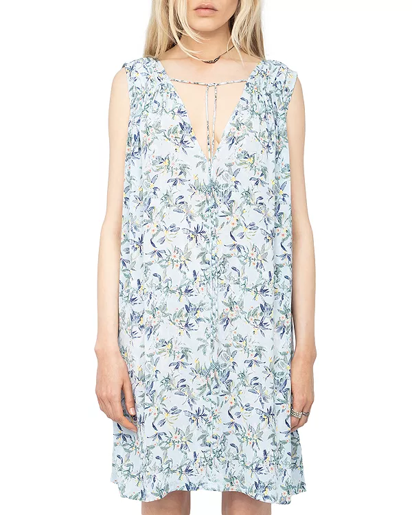 Короткое платье из вискозы Zadig & Voltaire, синий
Короткое платье из вискозы Zadig & Voltaire, синий