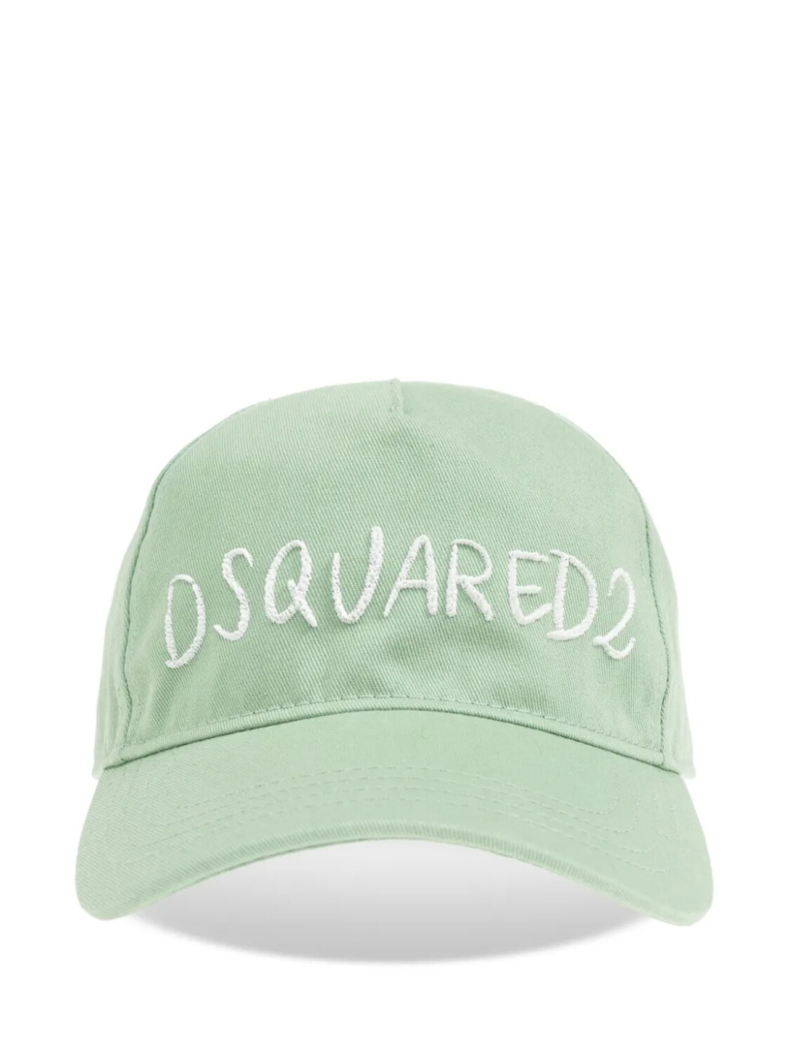 Кепка DSQUARED2 с вышитым логотипом, зеленый 
Кепка DSQUARED2 с вышитым логотипом, зеленый