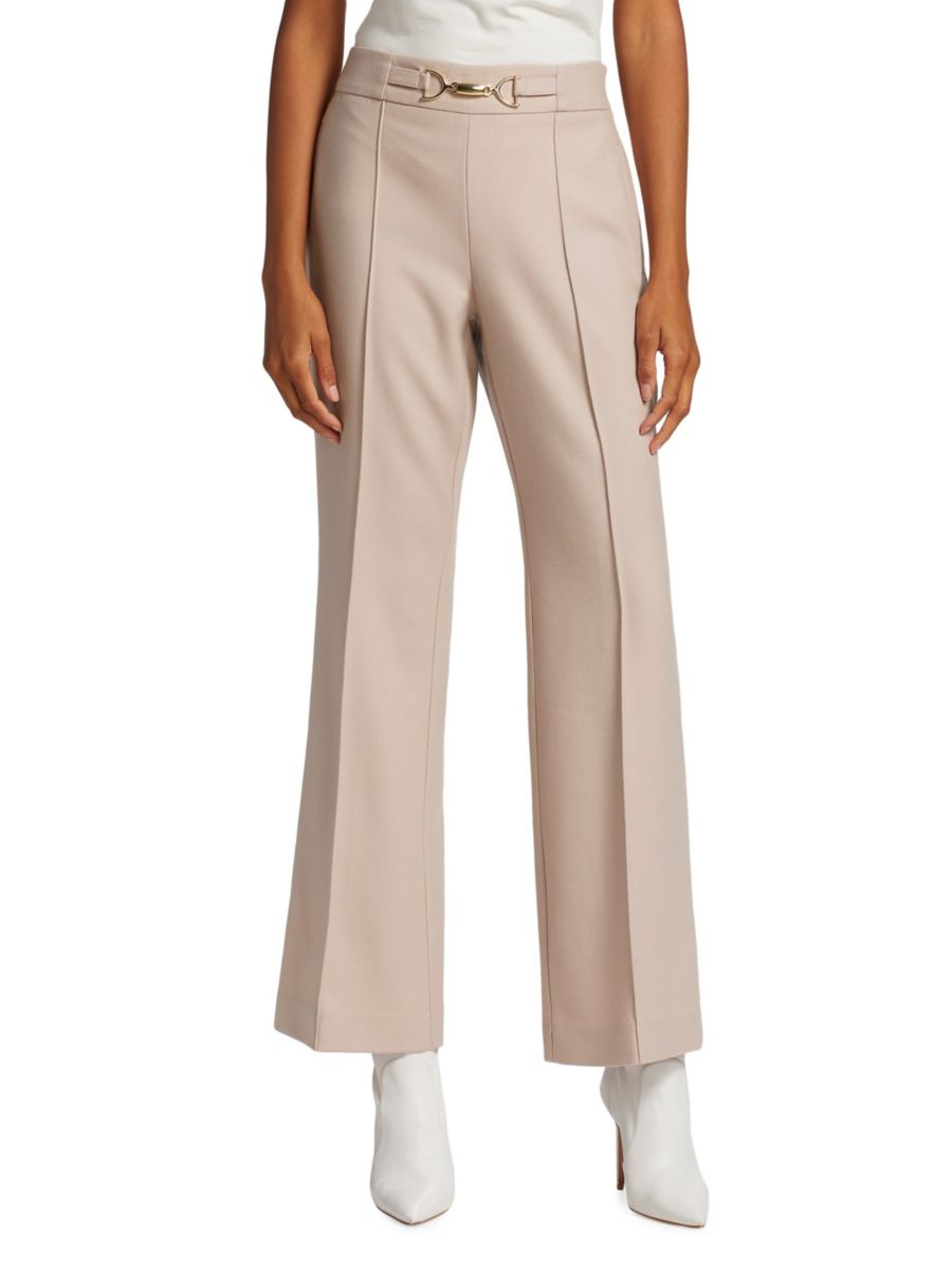 Шерстяные плиссированные брюки-клеш Elie Tahari, цвет Zinc
Шерстяные плиссированные брюки-клеш Elie Tahari, цвет Zinc