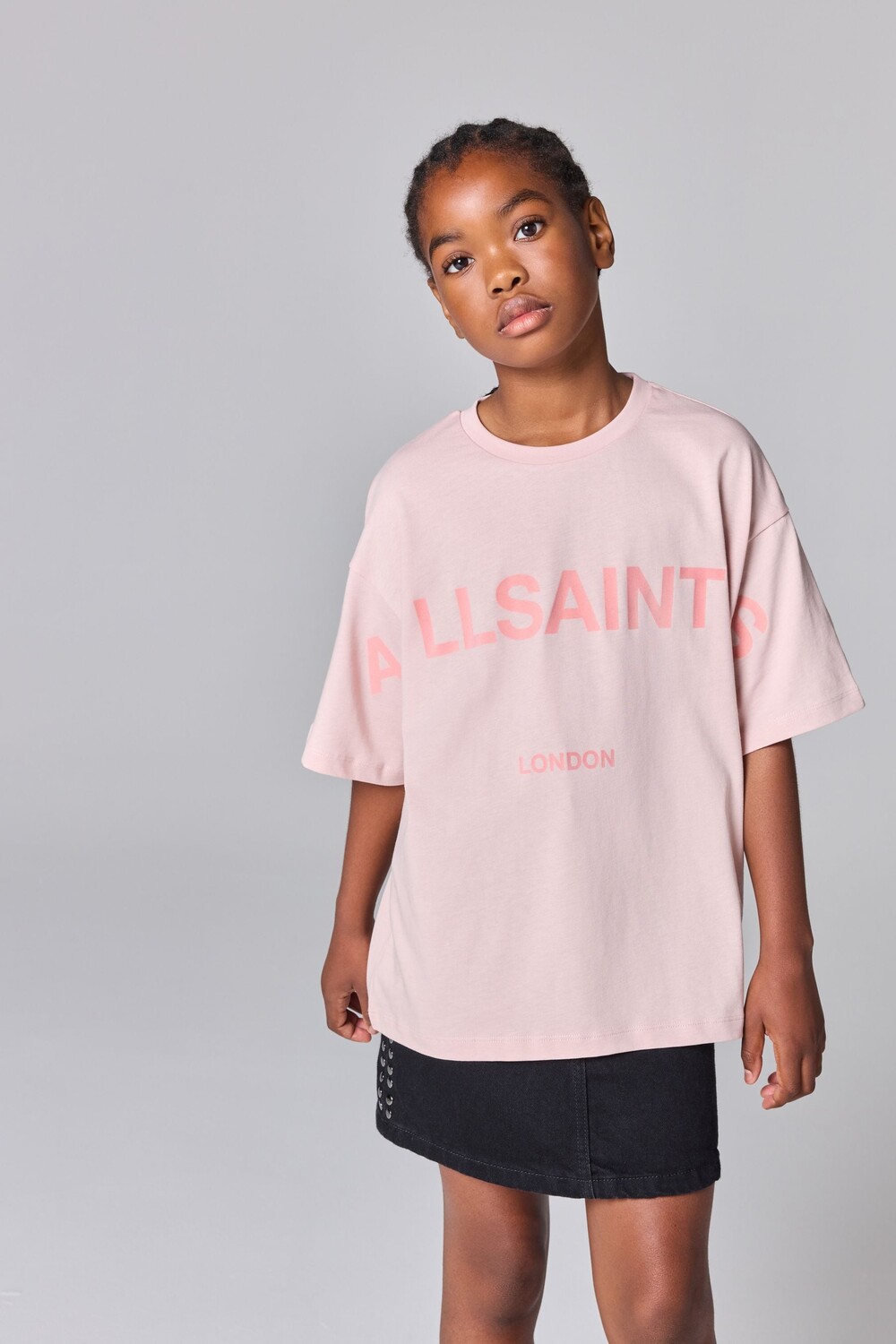 Футболка большого размера с логотипом для девочек Smallsaints, розовый
Футболка большого размера с логотипом для девочек Smallsaints, розовый