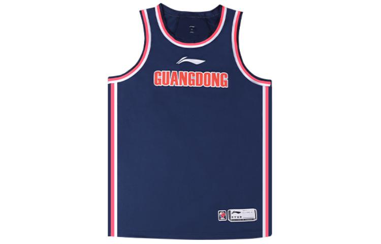 ЛиНинг КБА коллекция баскетбольная майка команды Гуандун классическая версия мужская синяя 
ЛиНинг КБА коллекция баскетбольная майка команды Гуандун классическая версия мужская синяя