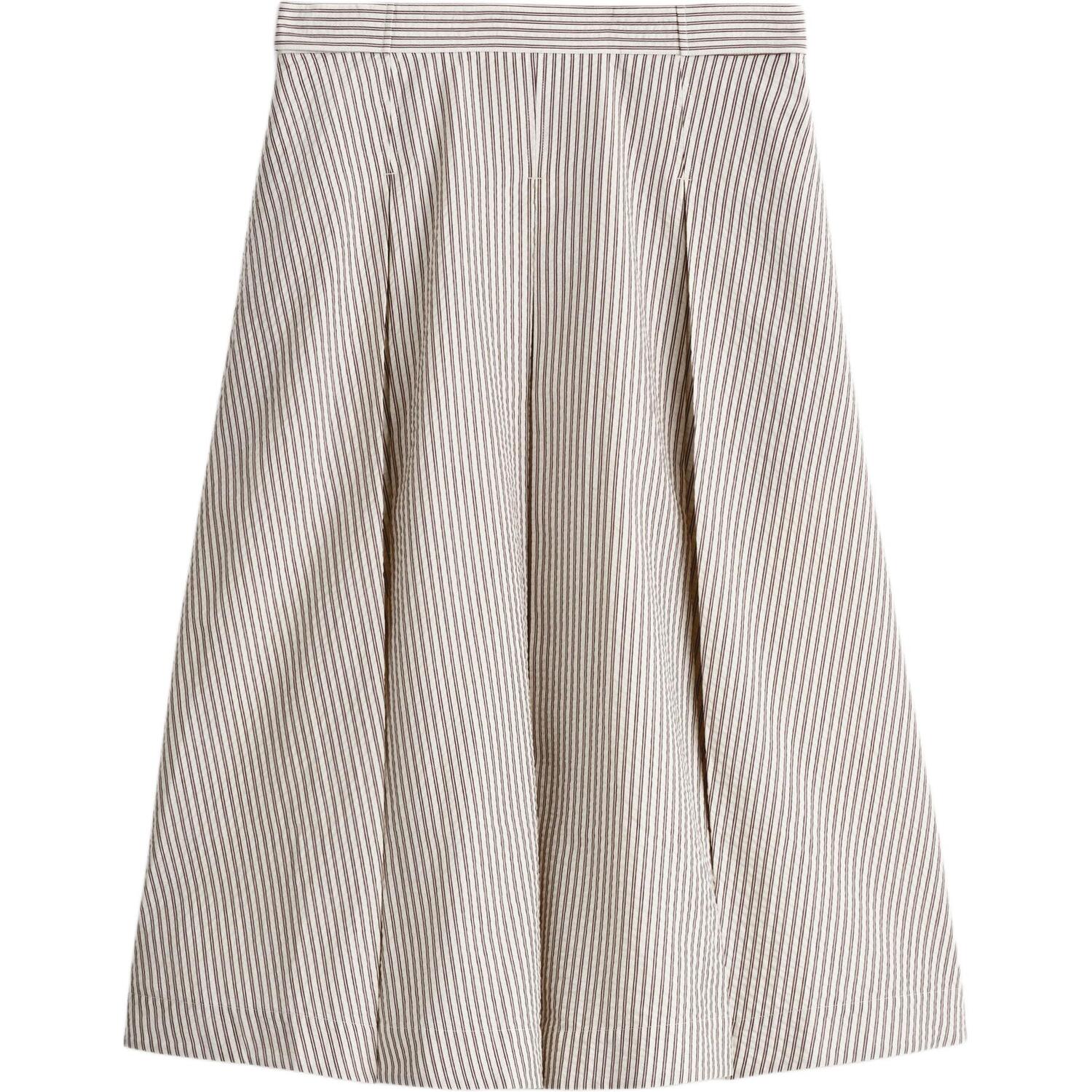 COS Повседневная длинная юбка для женщин White/Brown/Stripes
COS Повседневная длинная юбка для женщин White/Brown/Stripes