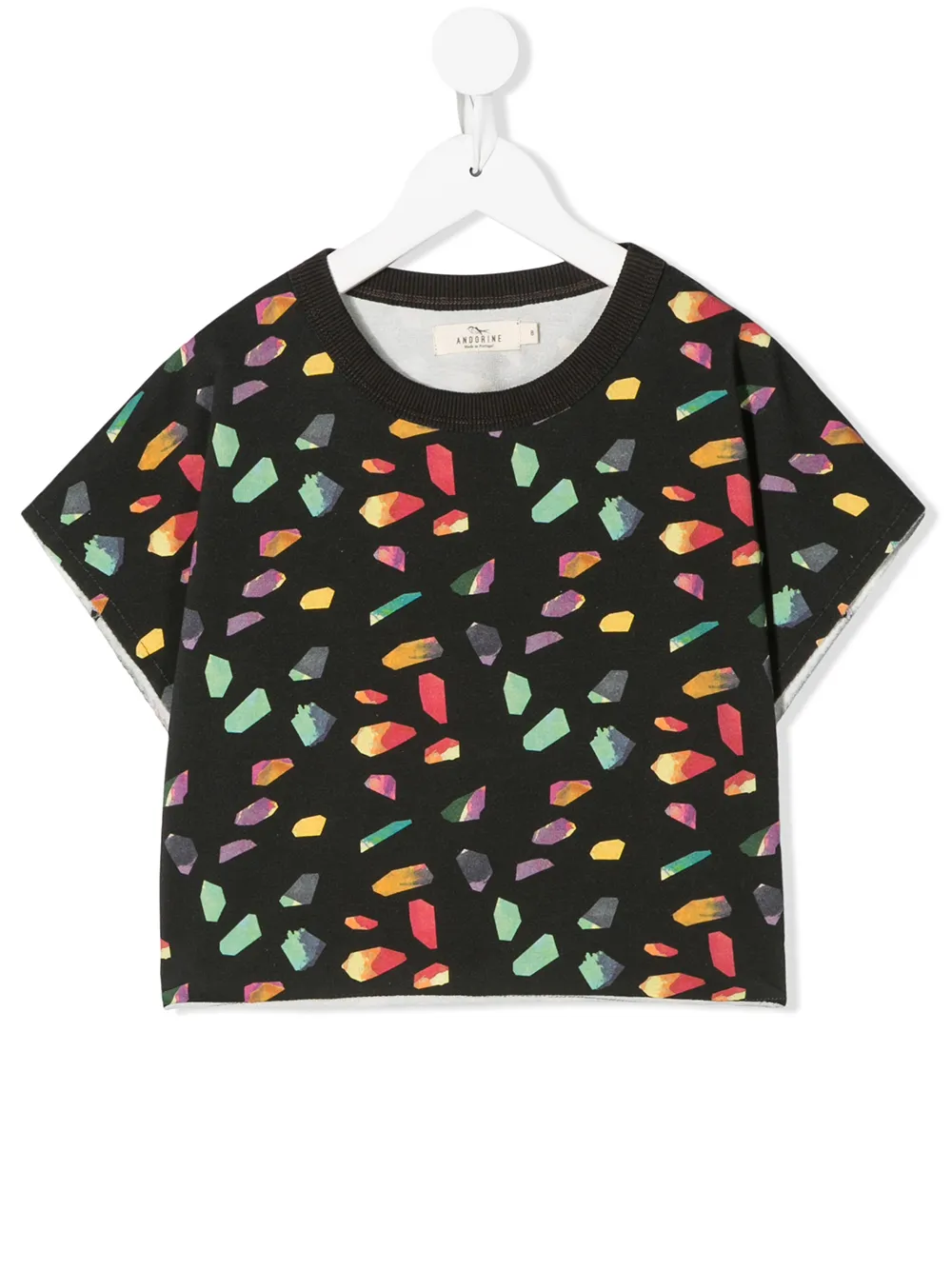 Футболка с геометричным принтом Andorine, черный
Футболка с геометричным принтом Andorine, черный