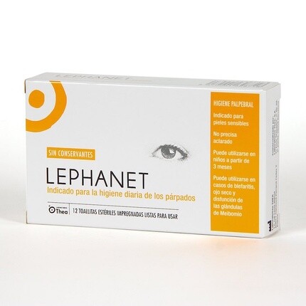 Салфетки для очищения глаз Lephanet 12 Thea
Салфетки для очищения глаз Lephanet 12 Thea